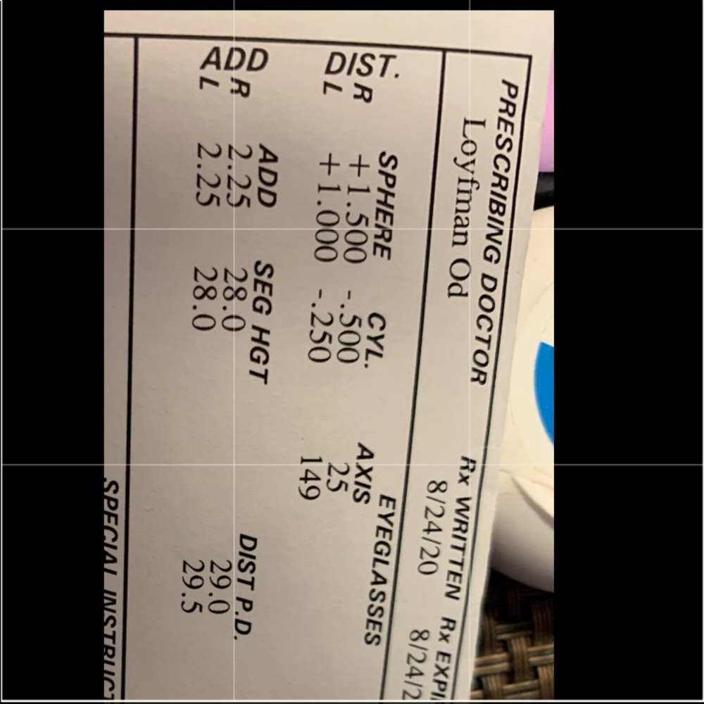 Prescription